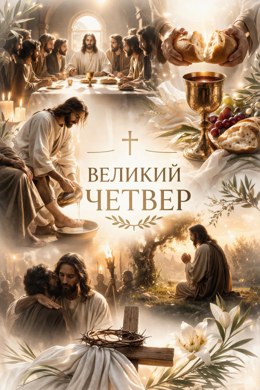 ВЕЛИКИЙ ЧЕТВЕР, ЧИСТИЙ ЧЕТВЕР…